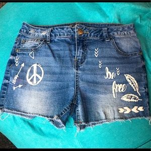 Denim Cutoff Shorts